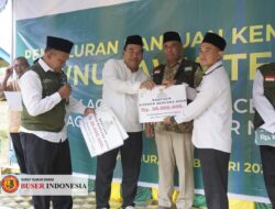 Bupati Blora Dampingi PWNU Jateng Salurkan Bantuan Korban Banjir Aceh, Temui Diaspora Blora di Peunaron
