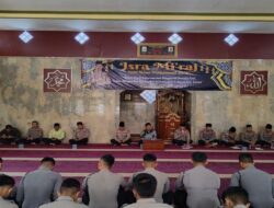 Polres Sumedang Gelar Peringatan Isra Mi’raj Nabi Muhammad SAW