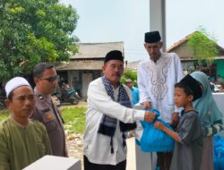 Pemdes Muara Bakti Salurkan Ratusan Paket Sembako untuk Anak Yatim dan Jompo Pascabanjir