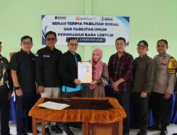 *Dukung Permukiman Layak dan Tertata, PTBA Serahkan Fasos dan Fasum*