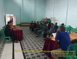 Kegiatan musyawarah dan penanganan Kejadian menonjol yang sudah menjadi keresahan masyarakat di Ds. Tanjungwangi Kec.