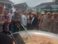 Polres Sumedang Gelar Masak Bersama Bobon Santoso, Raih 3 Rekor MURI