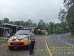 Antisipasi terjadinya C3 (Curas,Curat, dan Curanmor) Polsek Tanjungmedar Polres Sumedang Polda Jabar melaksanakan KRYD siang hari