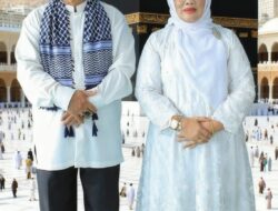 Kades Muara Bakti H. Asmawi Beserta Staf Menyampaikan Ucapan Marhaban Ya Ramadan 1447 H