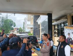 Polres Sumedang Gelar Press Release Ungkap Kasus Curas Yang Menyebakan Meninggal Dunia