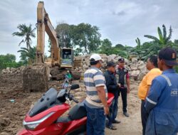 Abrasi Kali Bekasi Terjadi di wilayah RT 13 RW 05 Desa Kedung Pengawas Kecamatan Babelan