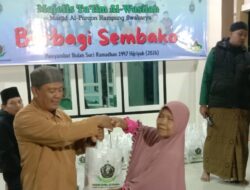 Majelis Ta lim Al Wasilah Masjid Al-Furqon Bagikan Sembako Menyambut Ramadhan