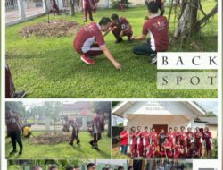 Direktorat Intelkam Polda Sumsel Gelar Kegiatan Kurve, dan bersih bersih sampah.