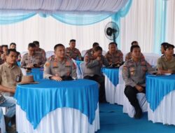 Kapolres Tanbu Ikuti Zoom Meeting Penanaman Jagung dan Penandatanganan MoU KUR Bersama Kapolri