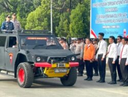 Bupati Andi Rudi Latif Pimpin Apel Gelar Pasukan Operasi Ketupat Intan idul Fitri 2026