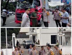 Wakapolda Jabar Pimpin Langsung Penyekatan Truk Sumbu 3 di Sumedang, 85 Kendaraan Terjaring Operasi Ketupat Lodaya 2026