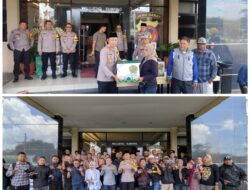 Polres Sumedang Pererat Sinergi Bersama Jurnalis, Bagikan Bingkisan Idul Fitri 1447 H