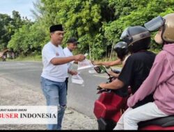 Ramadan Penuh Berkah,(ASWIN) Asosiasi Wartawan Internasional Rembang Berbagi Takjil