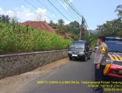 Kegiatan KRYD siang hari oleh Polsek Tanjungmedar Upaya Mencegah C3 di Wilayah hukum Kecamatan Tanjungmedar