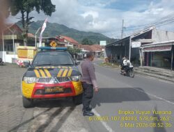 Antisipasi terjadinya C3 (Curas,Curat, dan Curanmor) Polsek Tanjungmedar Polres Sumedang Polda Jabar melaksanakan KRYD siang hari