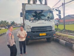 Polres Sumedang Tindak 16 Truk Sumbu 3 dalam Razia Selama Operasi Ketupat Lodaya 2026