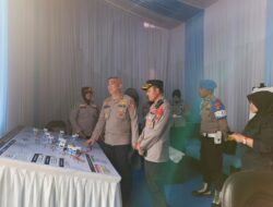 Pusdokkes Polri Cek Kesiapan Layanan Kesehatan Pos Terpadu Operasi Ketupat di Sumedang