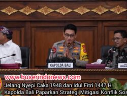 Jelang Nyepi Caka 1948 dan Idul Fitri 1447 H, Kapolda Bali Paparkan Strategi Mitigasi Konflik Sosial