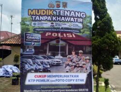 Polres Sumedang Siapkan Layanan Penitipan Kendaraan di Mapolres dan Polsek Jajaran untuk Pemudik