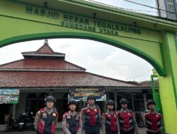 Jaga Kekhusyukan Ibadah Ramadan, Polres Sumedang Tingkatkan Pengamanan di Masjid