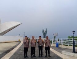 Pamatwil Polda Jabar Kunjungi Pospam Jatigede, Pastikan Ops Ketupat Lodaya 2026 Berjalan Optimal