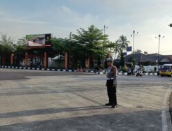 Pengaturan Lalu Lintas di Bundaran Binokasih, Polres Sumedang Pastikan Arus Tetap Lancar Selama Ops Ketupat Lodaya 2026