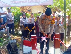 Kapolres Sumedang Resmikan Jembatan Merah Putih di Cimanggung, Wujud Kepedulian untuk Masyarakat