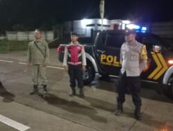 Patroli Gabungan Malam Takbiran di Conggeang Berlangsung Aman dan Kondusif