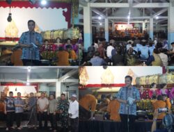 Wahyu Sandang Pangan Hidupkan Malam Lomban Syawalan, Bupati: Tahun Depan Kondisi TPI Ujungbatu Lebih Baik