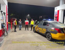Patroli KRYD Polsek Tanjungsari, Antisipasi C3 dan Rawan Kecelakaan Pasca Ops Ketupat Lodaya 2026