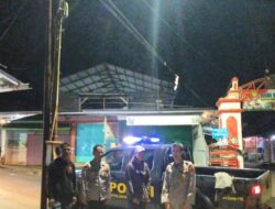 Patroli Blue Light dan KRYD Polsek Sukasari, Antisipasi Kejahatan C3 di Malam Hari