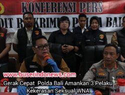 Gerak Cepat Polda Bali Amankan 3 Pelaku Kekerasan Seksual WNA