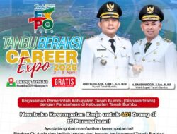 Tanbu Beraksi Career Expo Buka Kesempatan Kerja untuk 401 orang di 15 perusahaan pada HUT ke-23 Tanah Bumbu