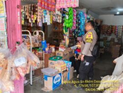 Aipda Agus Sukmana melaksanakan giat Sambang/ silaturahmi kamtibmas ke warga masyarakat.
