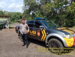 Antisipasi terjadinya C3 (Curas,Curat, dan Curanmor) Polsek Tanjungmedar Polres Sumedang Polda Jabar melaksanakan KRYD siang hari