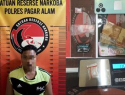 Sat Resnarkoba Polres PagarAmankan Hampir Satu Kilogram Narkotika Jenis Ganja