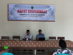 Rapat Koordinasi Pemerintahan Desa Rajekwesi Bahas Program Kerja dan Sedekah Bumi