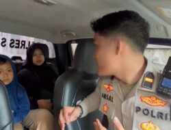 Polres Sumedang Respons Cepat, Ibu Hamil Kontraksi Dikawal ke Puskesmas Situ