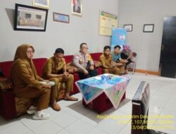 Bhabinkamtibmas Sambang ke Kantor Desa Sukamukti