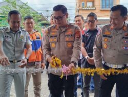 Kapolres Pagar Alam Resmikan Tongkrongan Jeme Kite Presisi