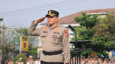 Upacara Hari Kesadaran Nasional di Polres Sumedang, Waka Polres Soroti Disiplin dan Kualitas Pelayanan