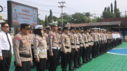 Upacara Hari Kesadaran Nasional, Waka Polres Sumedang Tekankan Disiplin dan Pelayanan Prima