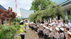 Kasatlantas AKP Herman Hadirkan Edukasi Lalu Lintas Di TK Negeri 1