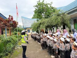 Kasatlantas AKP Herman Hadirkan Edukasi Lalu Lintas Di TK Negeri 1