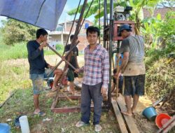 Sumur Bor TMMD ke-128 Hadirkan Solusi Air Bersih untuk Warga Kp. Karang Anyar
