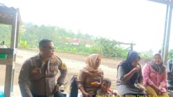 Aipda Agus Sukmana melaksanakan giat Sambang/ silaturahmi kamtibmas ke warga masyarakat.