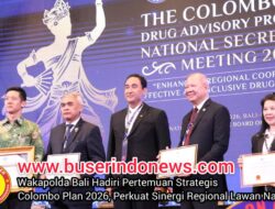 Wakapolda Bali Hadiri Pertemuan Strategis Colombo Plan 2026, Perkuat Sinergi Regional Lawan Narkoba