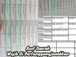 Temuan BPK 2024: Dugaan Kendaraan Dinas Pemkot Prabumulih “Siluman”, WRC PAN-RI Desak Pertanggungjawaban*