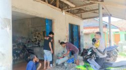 Aipda Agus Sukmana melaksanakan giat Sambang/ silaturahmi kamtibmas ke warga masyarakat.