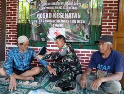 Tak Kenal Lelah, Prajurit Kodim 0611/Garut Bangun Fasilitas MCK di Tengah Terik Matahari